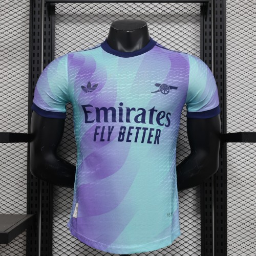 Player Version Arsenal 2024-2025 Third Away Footbal Shirt Soccer Jersey