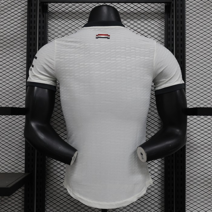 Player Version 2024-2025 Manchester United Third Away White Soccer Jersey Man United Football Shirt