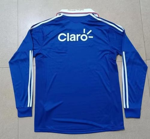 Long Sleeve Retro Jersey 2011 Universidad de Chile Home Soccer Jersey