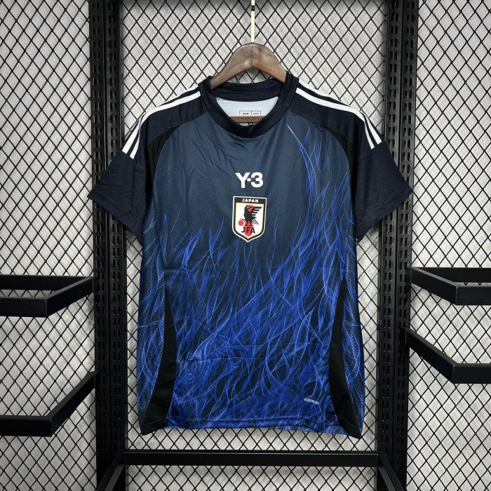 Fan Version Japan 2024 Y-3 Home Blue Soccer Jersey Football Shirt