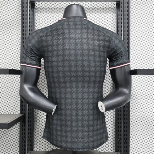 Player Version Japan 2024 Black/Pink Special Edition Soccer Jersey Football Shirt