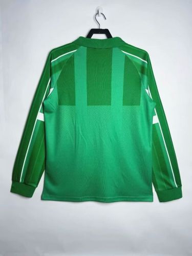 Long Sleeve Retro Jersey 1997-1999 TOT Green Goalkeeper Soccer Jersey Spurs Football Shirt
