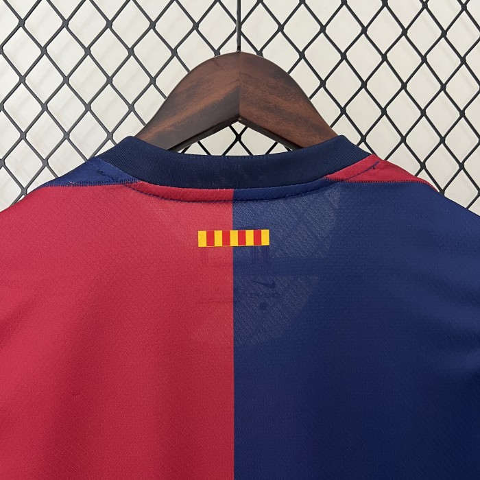 Women 2024-2025 Barcelona Home Soccer Jersey Girl Football Shirt