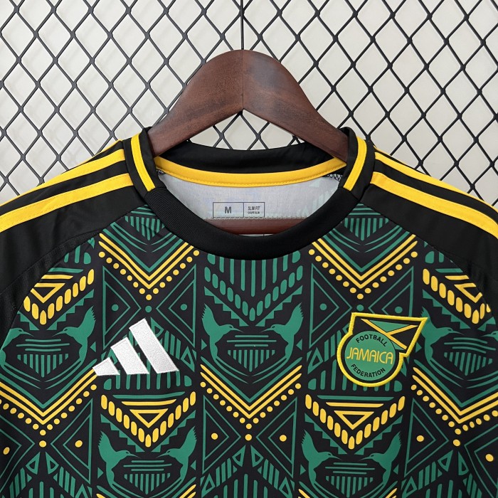 Fan Version 2024 Jamaica Away Soccer Jersey Football Shirt