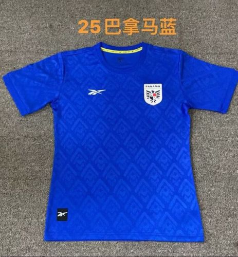 Fans Version 2024 Panama Blue Soccer Jersey Football Shirt