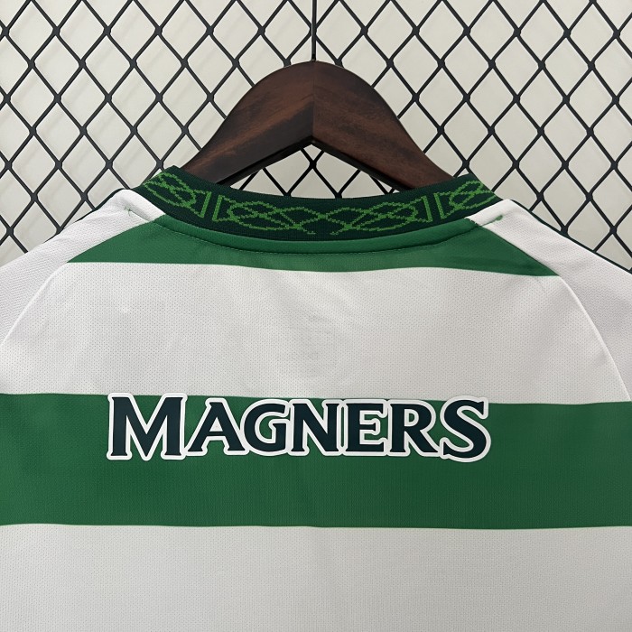 Fan Version 2024-2025 Celtic Home Soccer Jersey Football Shirt