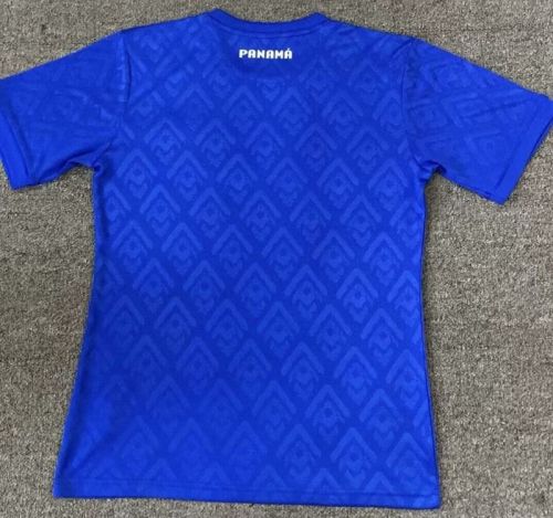 Fans Version 2024 Panama Blue Soccer Jersey Football Shirt