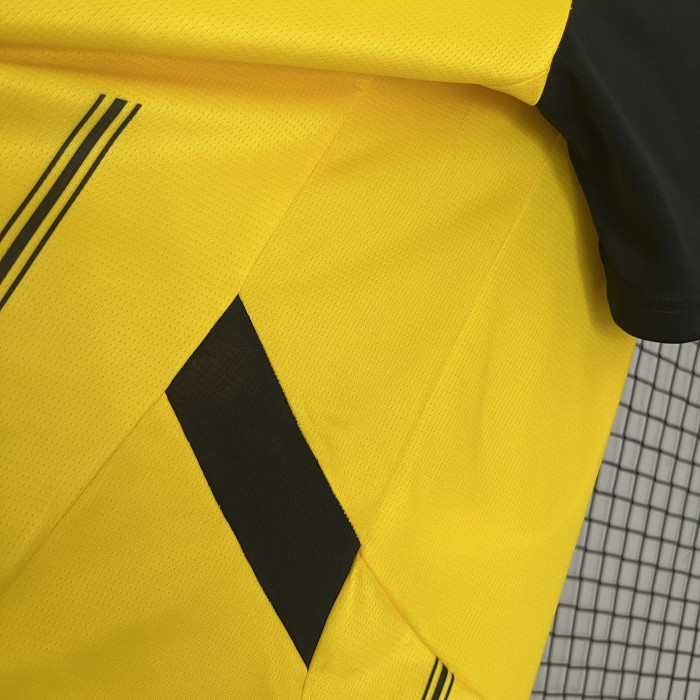 Fan Version 2024-2025 Borussia Dortmund Home Soccer Jersey BVB Football Shirt