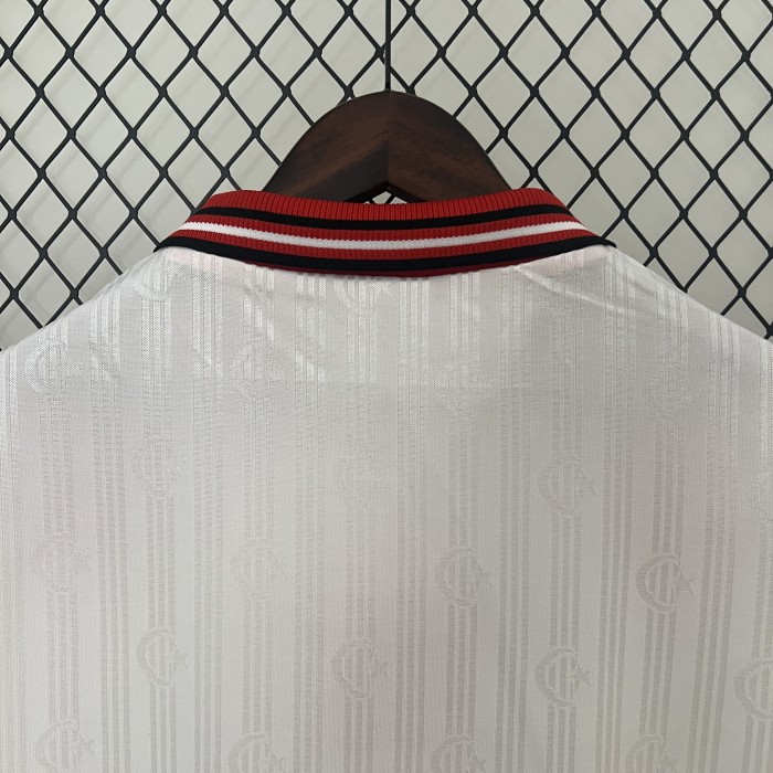 Retro Jersey 1996 Turkey Away White Soccer Jersey Vintage Türkiye Football Shirt