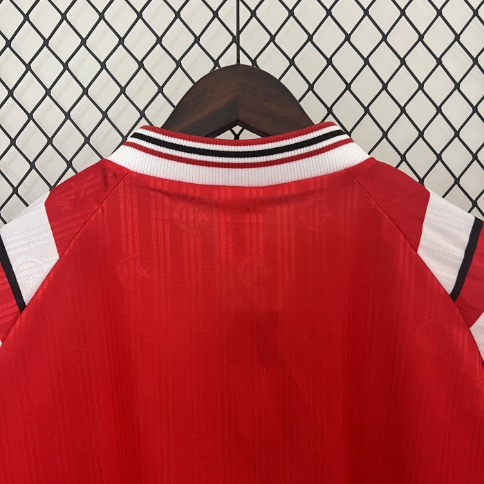 Retro Jersey 1996 Turkey Home Soccer Jersey Vintage Türkiye Football Shirt