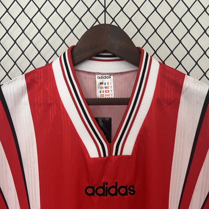 Retro Jersey 1996 Turkey Home Soccer Jersey Vintage Türkiye Football Shirt
