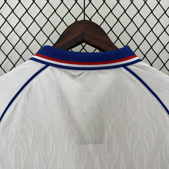 Retro Jersey 1998 Japan Away White Soccer Jersey Vintage Football Shirt