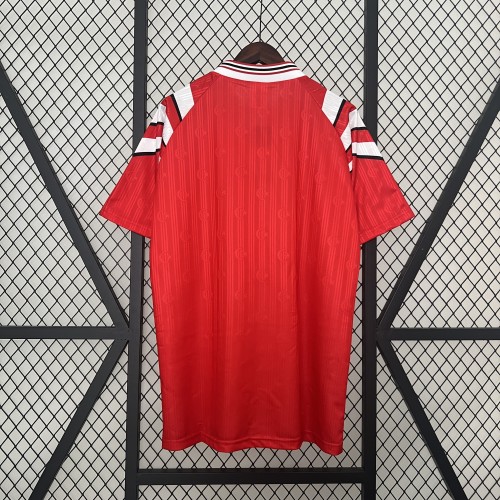 Retro Jersey 1996 Turkey Home Soccer Jersey Vintage Türkiye Football Shirt