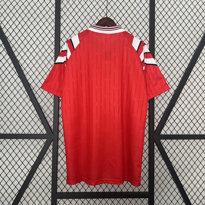 Retro Jersey 1996 Turkey Home Soccer Jersey Vintage Türkiye Football Shirt