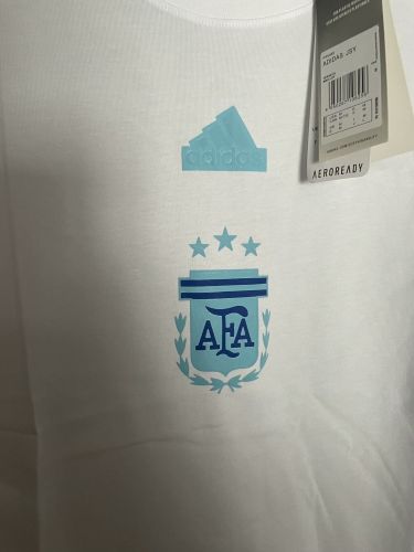 Argentina 2024 Soccer Cotton T-shirt Football Shirt