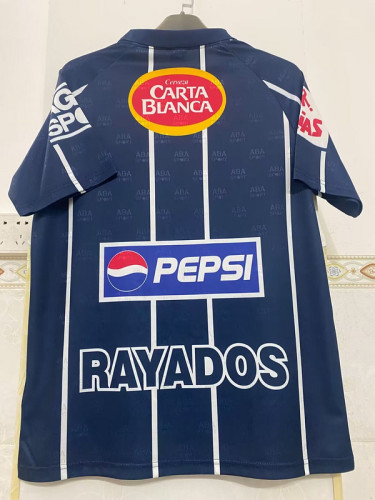 Retro Jersey 1998-1999 Monterrey Third Away Dark Blue Soccer Jersey Vintage Football Shirt