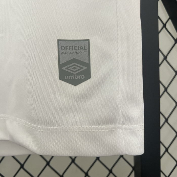 Fan Version 2024-2025 Santos Home Soccer Jersey Football Shirt