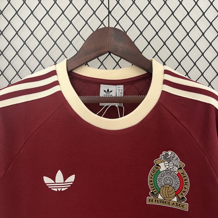 Retro Jersey Mexico Red Special Edition Soccer Jersey Vintage Football Shirt