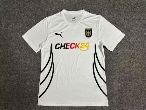 Fan Version 2024 Germany White Special Edition Soccer Jersey Football Shirt