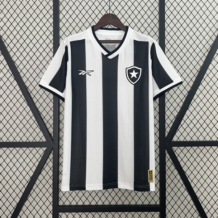 Fan Version 2024-2025 Botafogo Home Soccer Jersey Football Shirt