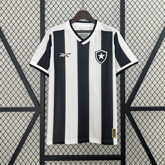 Fan Version 2024-2025 Botafogo Home Soccer Jersey Football Shirt