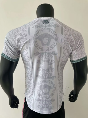 Player Version Mexico 2024 White Special Edition Soccer Jersey Adulto Camiseta de Futbol
