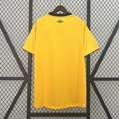 Fan Version 2024-2025 Recife Away Yellow Soccer Jersey Football Shirt