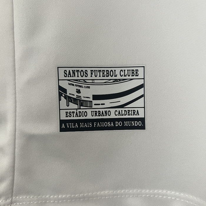 Fan Version 2024-2025 Santos Home Soccer Jersey Football Shirt