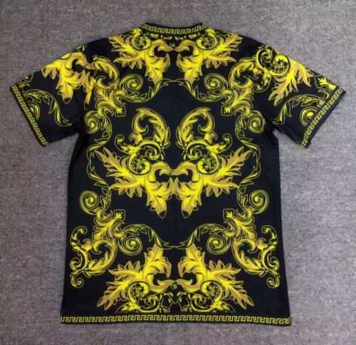 Fan Version Italy 2024 Black/Yellow Soccer Jersey Football Shirt