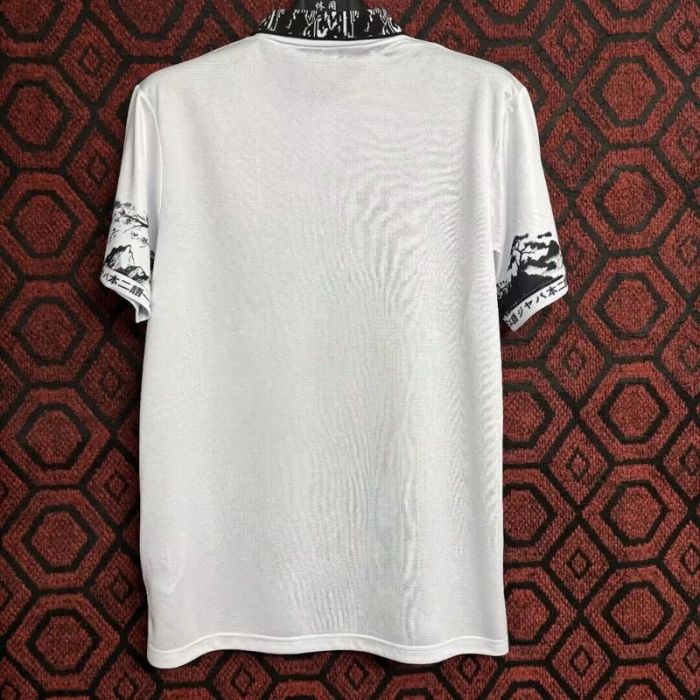Fan Version Japan 2024 White Comic Edition Soccer Jersey Football Shirt