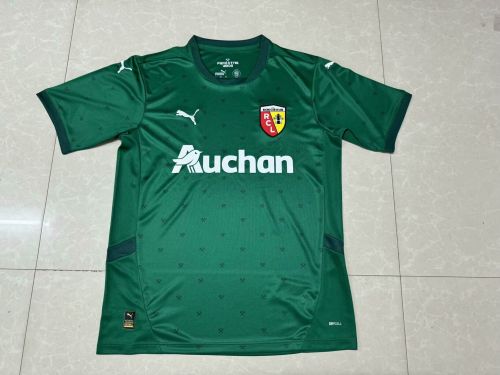 Maillot Lens Fan Version 2024-2025 RC Lens Away Green Soccer Jersey