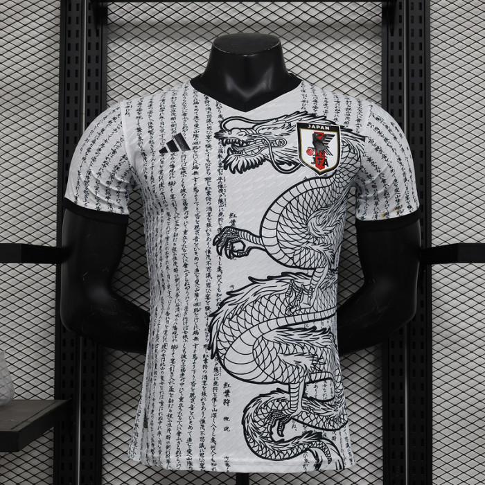 Player Version Japan 2024 White/Black Letters Special Edition Soccer Jersey Football Shirt
