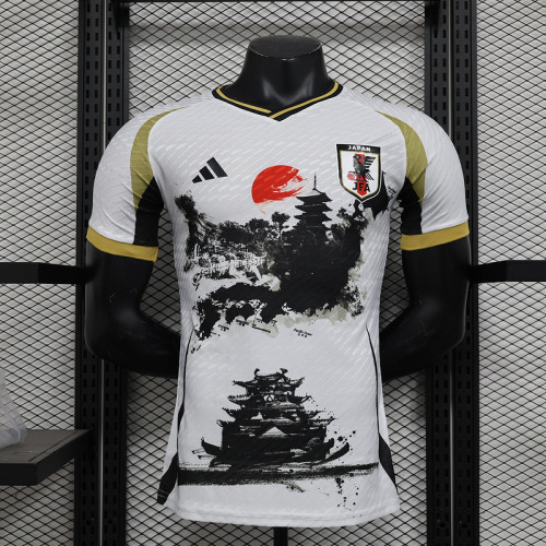 Player Version Japan 2024 White/Black Special Edition Soccer Jersey Football Shirt