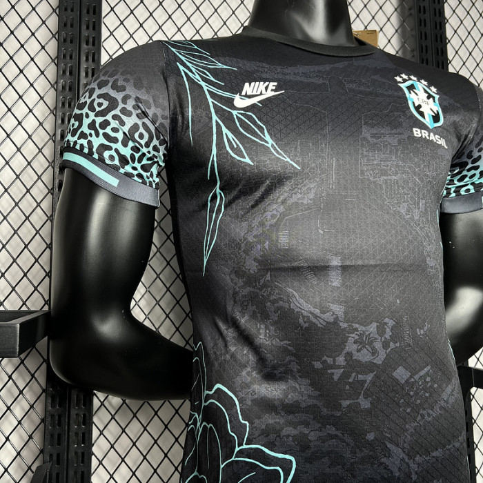 Player Version 2024 Brazil Pepe Special Edition Soccer Jersey Brasil Football Shirt