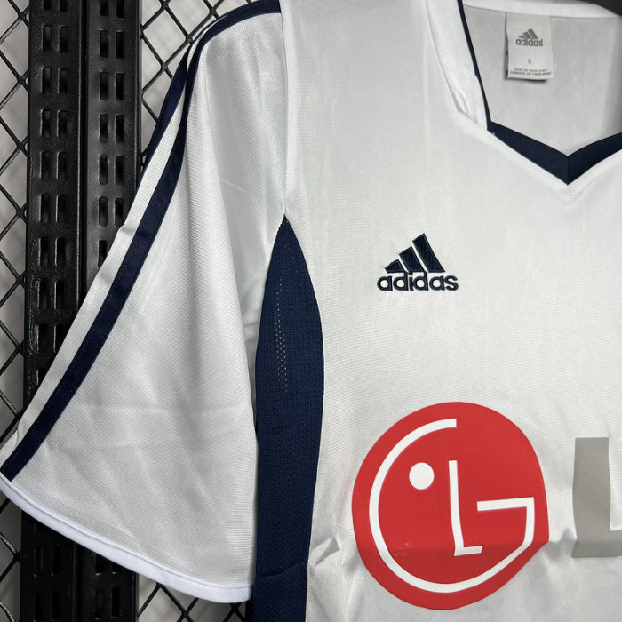 Retro Jersey 2003 Universidad de Chile Away White Soccer Jersey Vintage Football Shirt