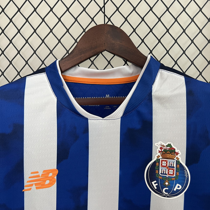 Fan Version 2024-2025 Porto Home Soccer Jersey Football Shirt