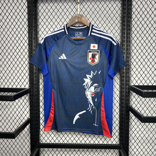Fan Version Japan 2024 Dark Blue Vzumaki Version Soccer Jersey Football Shirt