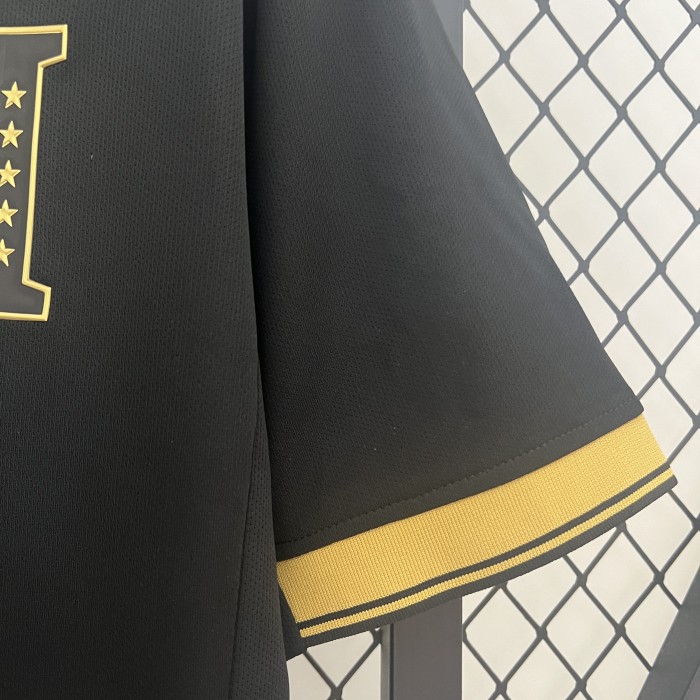Fans Version 2024 Honduras Away Black Soccer Jersey