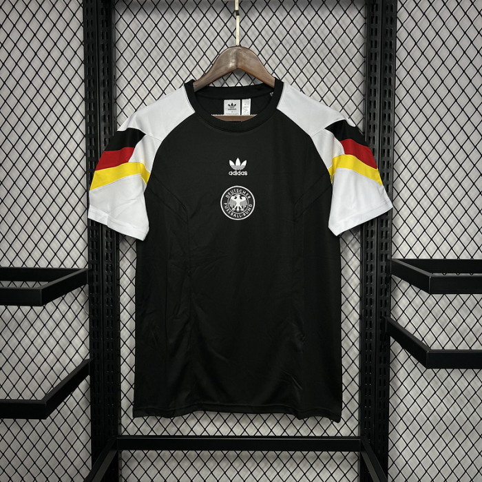 2024 Germany Black Soccer Jersey Football Shirt
