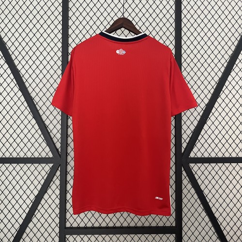 Fans Version 2024-2025 Lille Home Soccer Jersey Football Shirt