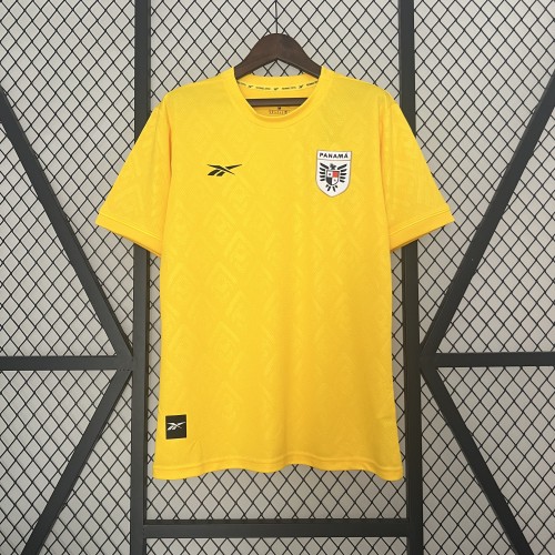 Fans Version 2024 Panama Yellow Soccer Jersey Football Shirt
