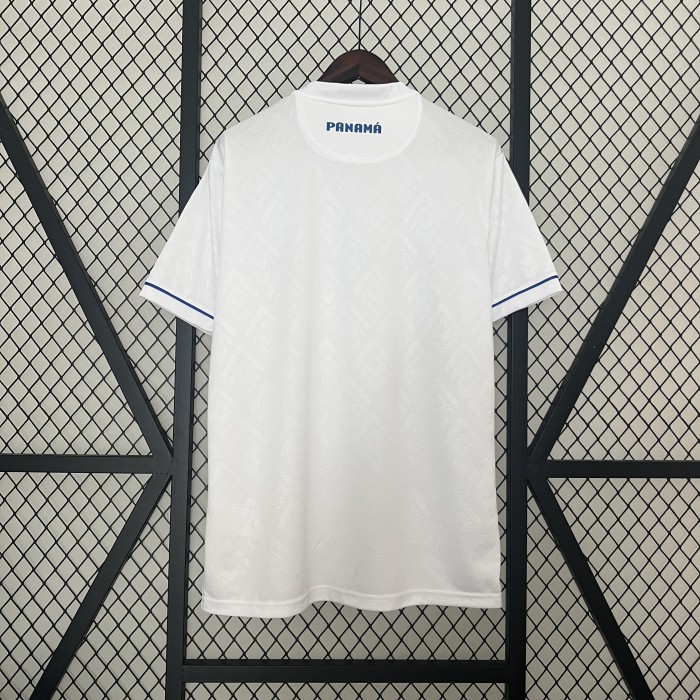 Fans Version 2024 Panama Away White Soccer Jersey Football Shirt