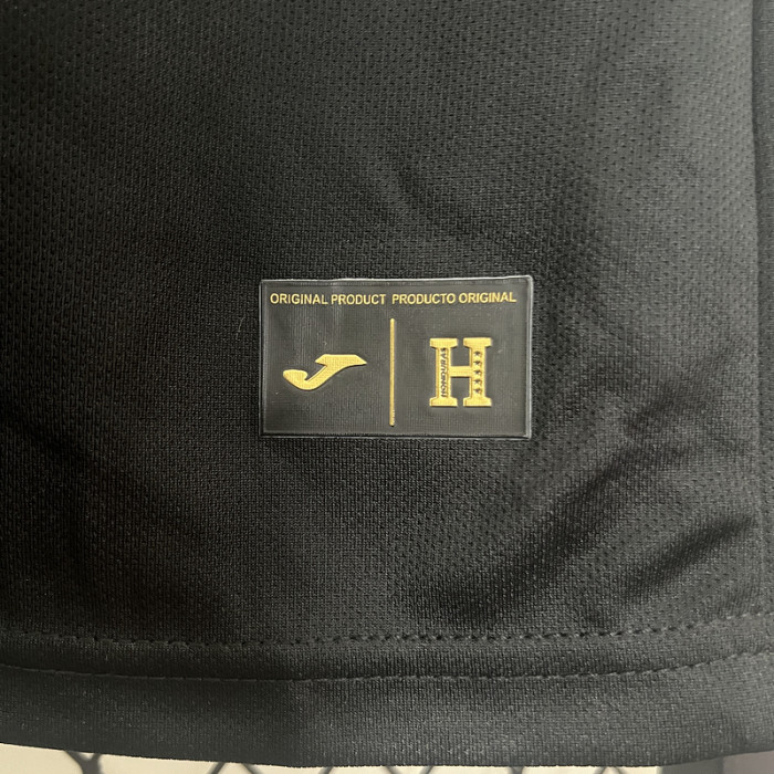 Fans Version 2024 Honduras Away Black Soccer Jersey