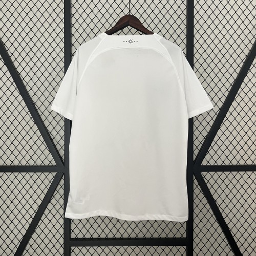 Fan Version Uruguay 2024 White Makeshift Soccer Jersey Football Shirt