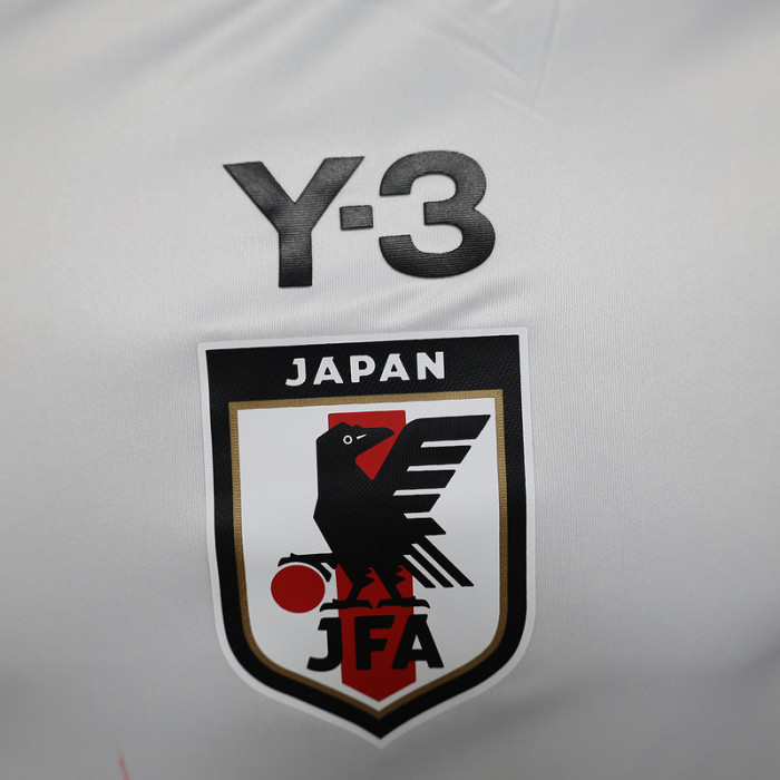 Player Version Japan 2024 Y-3 Away White Soccer Jersey Football Shirt