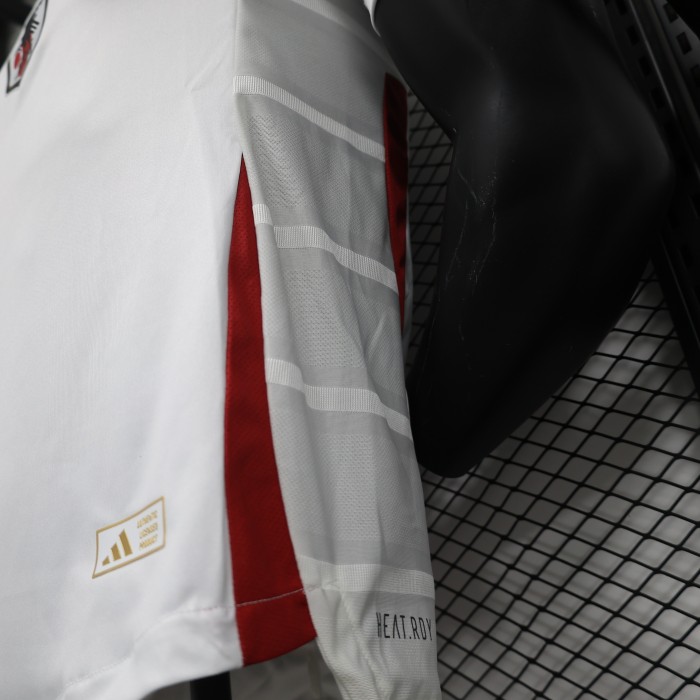 Player Version Japan 2024 Y-3 Away White Soccer Jersey Football Shirt