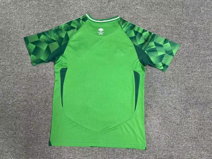 Fan Version 2024 Saudi Arabia Home Soccer Jersey Football Shirt