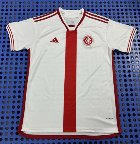 without Sponor Logo Fans Version 2024-2025 Sport Club Internacional Away White Soccer Jersey