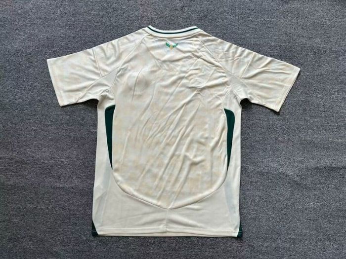 Fan Version 2024 Saudi Arabia Away White Soccer Jersey Football Shirt