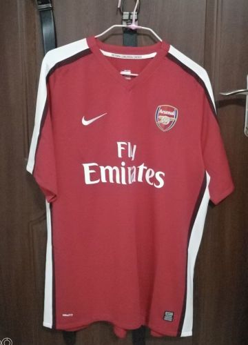 Retro Jersey 2008-2010 Arsenal Home Soccer Jersey Vintage Football Shirt
